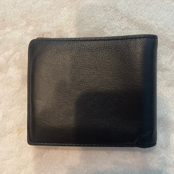 COACH F21371 Men's 3-In-1 Wallet with Baseball Stitch One Size Oxblood/Black - Picture 3 of 9